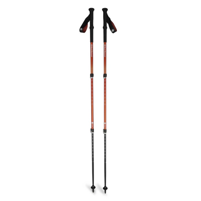 Trekking poles Black Diamond Trail Back burnt sienna