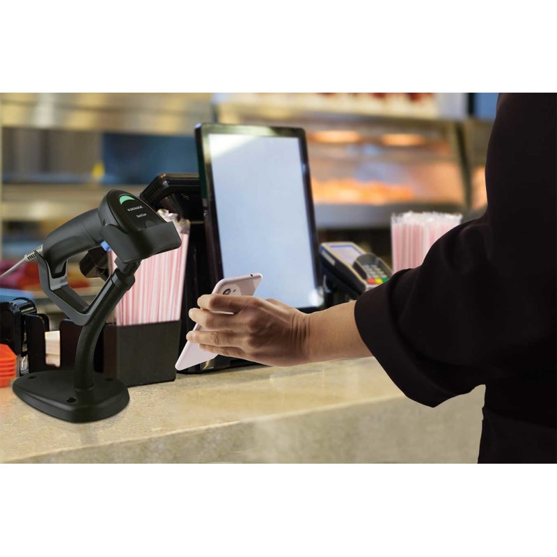 Datalogic QD2220 Handheld bar code reader 1D Laser Black Datalogic QD2220 Handheld bar code reader 1D Laser Black