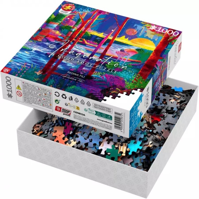 Puzzle Good Loot Imagination - Redina Tili: Sleeping Giants 1000 pc(s) Puzzle Good Loot Imagination - Redina Tili: Sleeping Giants 1000 pc(s)