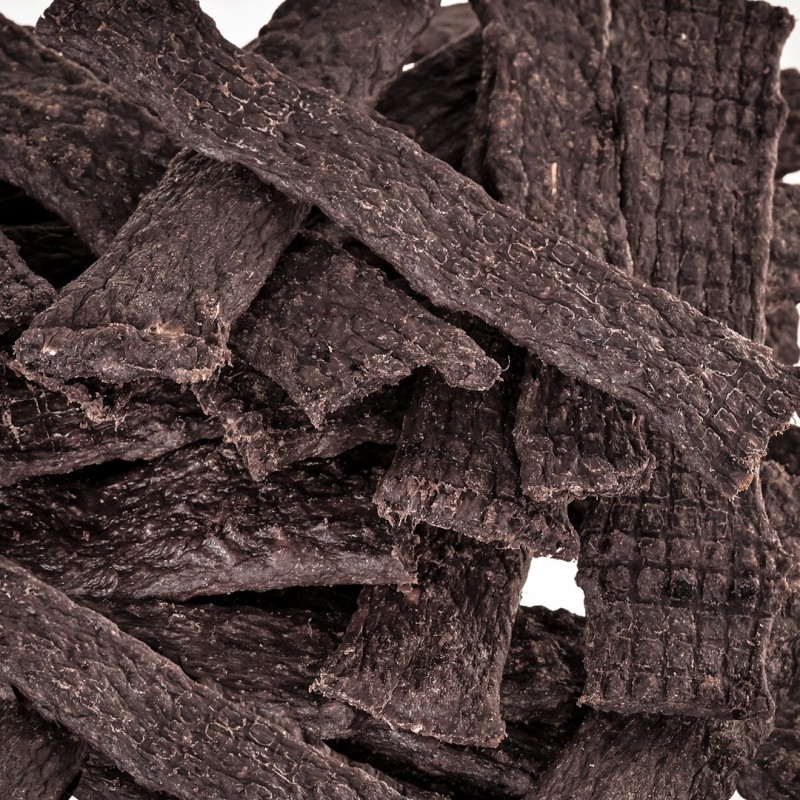 PETITTO – Monoproteinowe paski mięsne – królik z marchewką - przysmak dla psa 400g PETITTO – Monoproteinowe paski mięsne – królik z marchewką - przysmak dla psa 400g