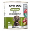 JOHN DOG Good Form Rich in horse - wet dog food - 800g JOHN DOG Good Form Rich in horse - wet dog food - 800g