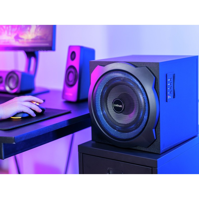 Trust GXT 658 Tytan 5.1 speaker set 90 W Universal Black 5.1 channels Trust GXT 658 Tytan 5.1 speaker set 90 W Universal Black 5.1 channels