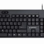 Gembird KBS-UM-04 keyboard Mouse included Universal USB QWERTY US English Black