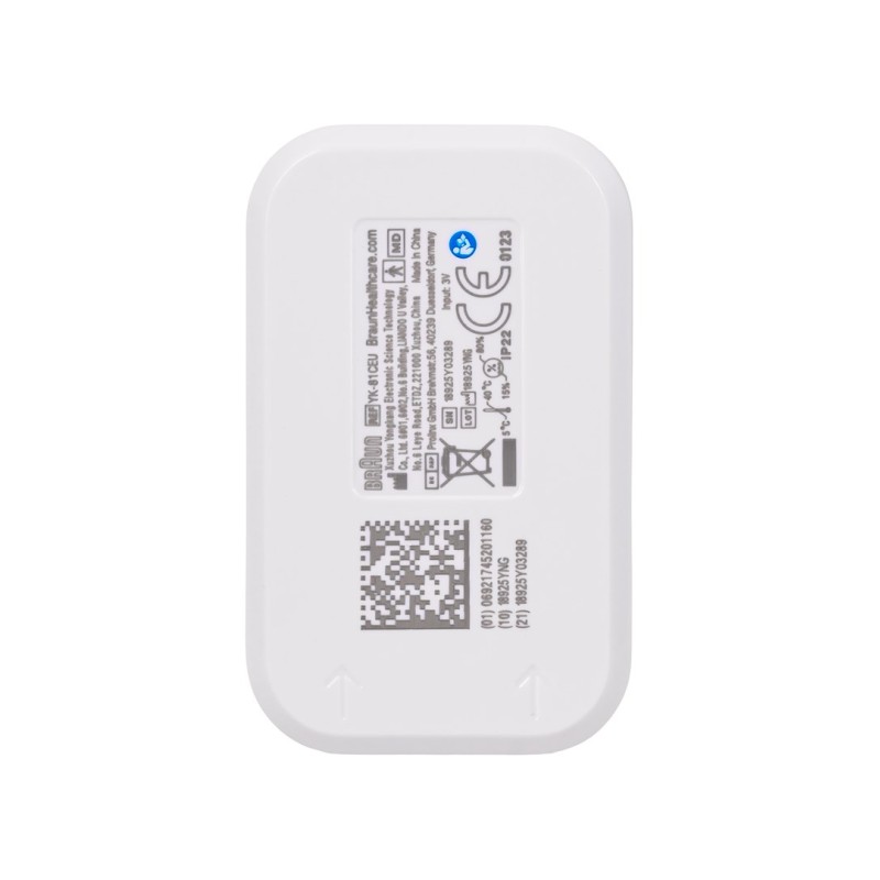 Braun YK-81CEU pulse oximeter Black, Stainless steel