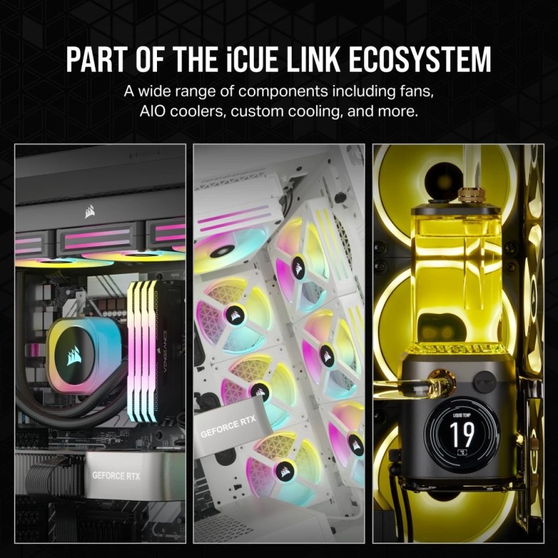 Corsair H100I Processor Liquid cooling kit 12 cm Black Corsair H100I Processor Liquid cooling kit 12 cm Black