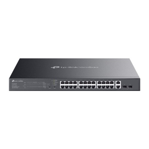 TP-Link Omada ES228GMP network switch Managed L2 Gigabit Ethernet (10/100/1000) Power over Ethernet (PoE) Black TP-Link Omada ES228GMP network switch Managed L2 Gigabit Ethernet (10/100/1000) Power over Ethernet (PoE) Black