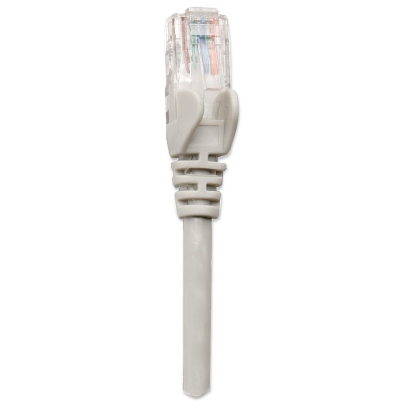Intellinet Network Patch Cable, Cat5e, 2m, Grey, CCA, U/UTP, PVC, RJ45, Gold Plated Contacts, Snagless, Booted, Lifetime Warranty, Polybag Intellinet Network Patch Cable, Cat5e, 2m, Grey, CCA, U/UTP, PVC, RJ45, Gold Plated Contacts, Snagless, Booted, Lifetime Warranty, Polybag