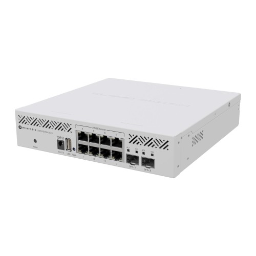 Switch Mikrotik CRS310-8G+2S+IN 10p Managed 2,5G/Multigigabit/10G Switch Mikrotik CRS310-8G+2S+IN 10p Managed 2,5G/Multigigabit/10G