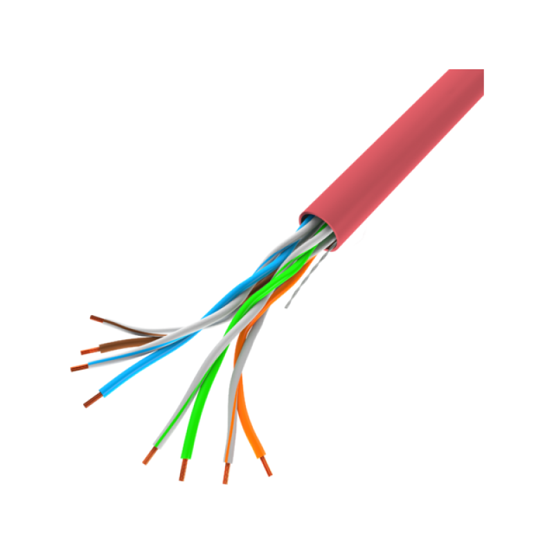 LANBERG LAN UTP CABLE 100MB/S 305M WIRE CCA RED LANBERG LAN UTP CABLE 100MB/S 305M WIRE CCA RED