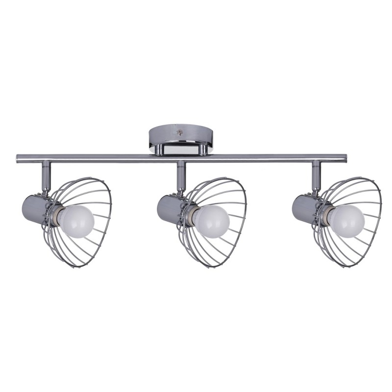 Activejet GIZEL triple ceiling wall light strip chrome E14 wall lamp for living room Activejet GIZEL triple ceiling wall light strip chrome E14 wall lamp for living room