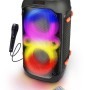 Esperanza EP156 BT FM LED RGB KARAOKE Speaker Black 20W