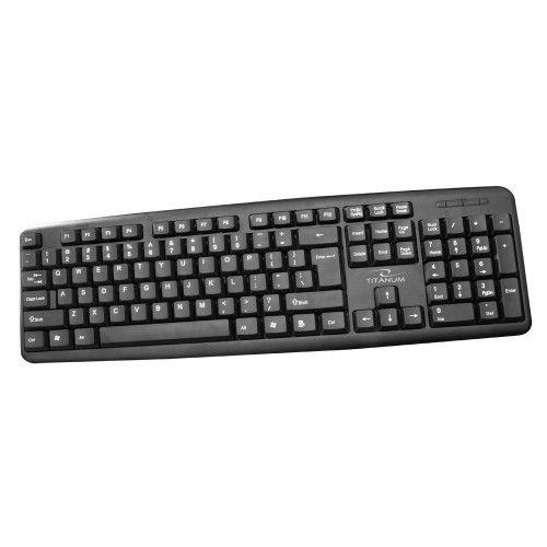 Titanum TK101 keyboard USB Black Titanum TK101 keyboard USB Black