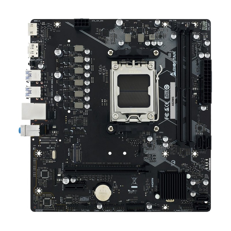 Biostar A620MS motherboard AMD A620 Socket AM5 micro ATX