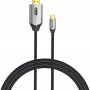 Vention USB-C to HDMI cable 4K@60Hz braided 2m GREY