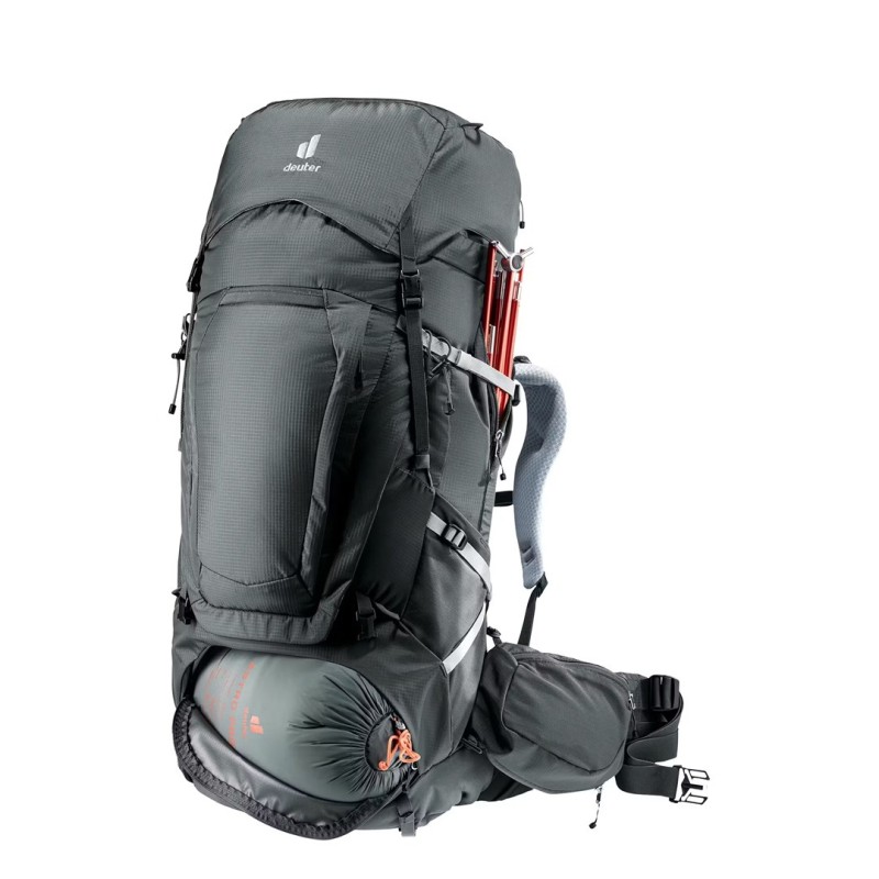 Deuter Aircontact Pro 65+10 SL Women's hiking backpack Graphite Deuter Aircontact Pro 65+10 SL Women's hiking backpack Graphite