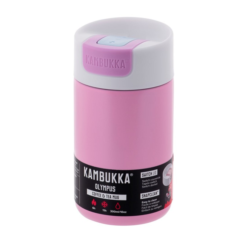 Kambukka Olympus Pink Kiss - thermal mug, 300 ml Kambukka Olympus Pink Kiss - thermal mug, 300 ml
