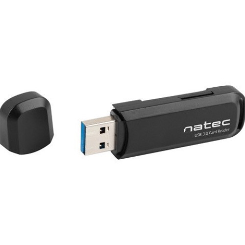 NATEC Scarab 2 card reader Black USB 3.0 Type-A NATEC Scarab 2 card reader Black USB 3.0 Type-A