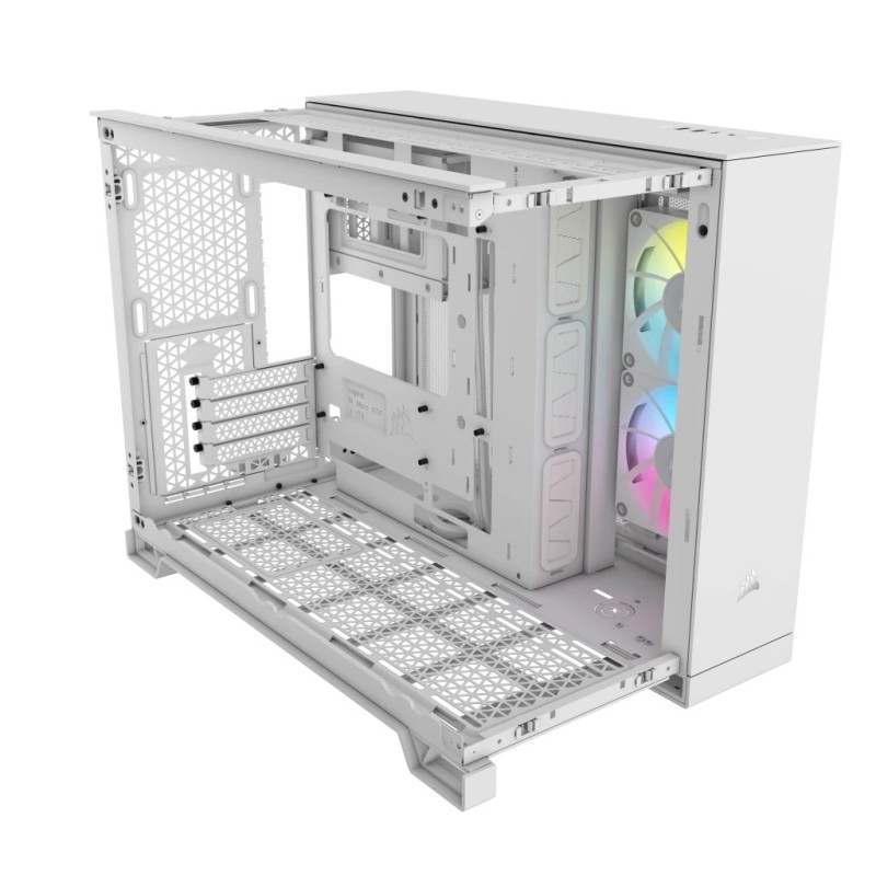 Corsair 2500X RGB Micro Tower White Corsair 2500X RGB Micro Tower White