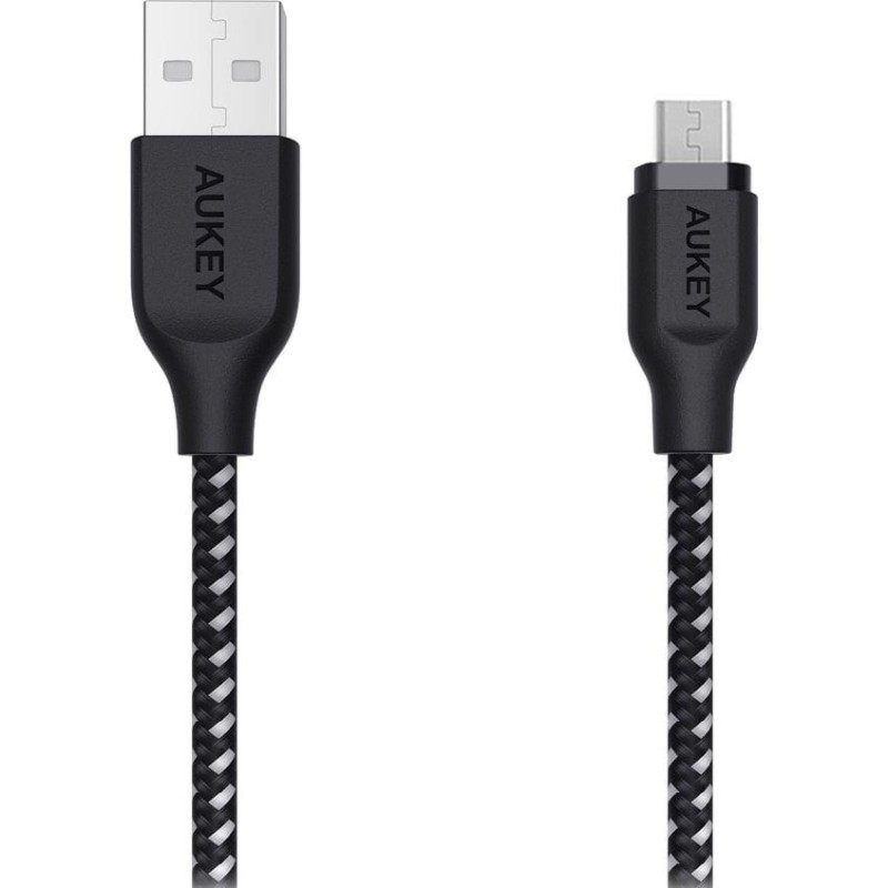 AUKEY CABLE USB-A - MICROUSB 2.0, QC 12W, 2M AUKEY CABLE USB-A - MICROUSB 2.0, QC 12W, 2M