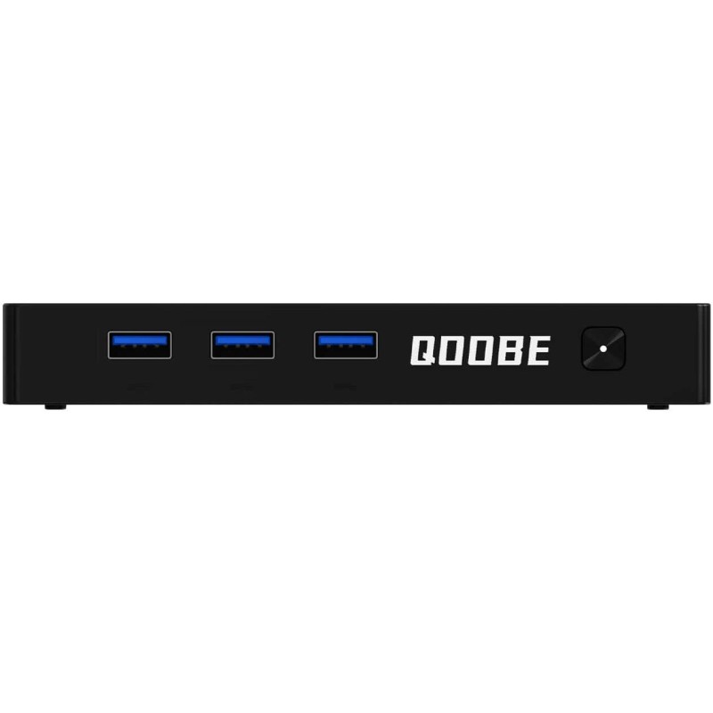 Mini PC Qoobe SUC N150/12GB/SSD 512GB/Win 11 Pro black