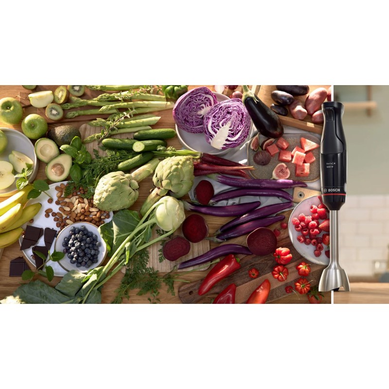 Bosch Serie 4 MSM4B621 blender 0.6 L Immersion blender 1000 W Anthracite, Transparent Bosch Serie 4 MSM4B621 blender 0.6 L Immersion blender 1000 W Anthracite, Transparent