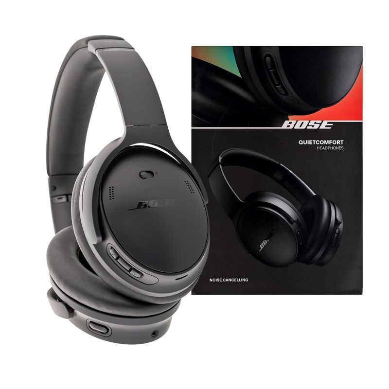 Bose QuietComfort Headset Wired & Wireless Head-band Music/Everyday Bluetooth Black