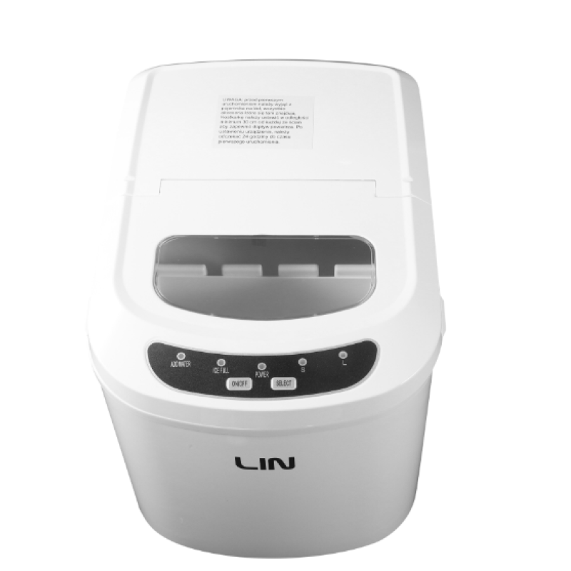 Portable ice cube maker LIN ICE PRO-W12 white Portable ice cube maker LIN ICE PRO-W12 white