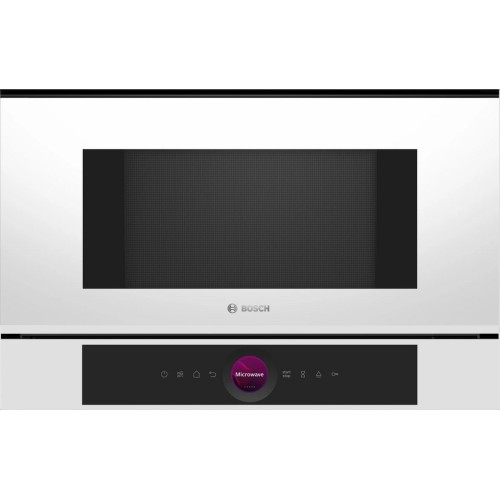 Bosch Serie 8 BFL7221W1 microwave White Solo microwave Built-in 21 L 900 W Bosch Serie 8 BFL7221W1 microwave White Solo microwave Built-in 21 L 900 W