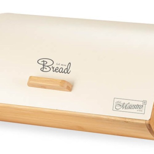 Maestro MR-1775-IVORY bread box Other Ivory, Wood Bamboo, Metal Maestro MR-1775-IVORY bread box Other Ivory, Wood Bamboo, Metal
