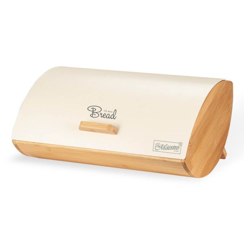 Maestro MR-1775-IVORY bread box Other Ivory, Wood Bamboo, Metal Maestro MR-1775-IVORY bread box Other Ivory, Wood Bamboo, Metal
