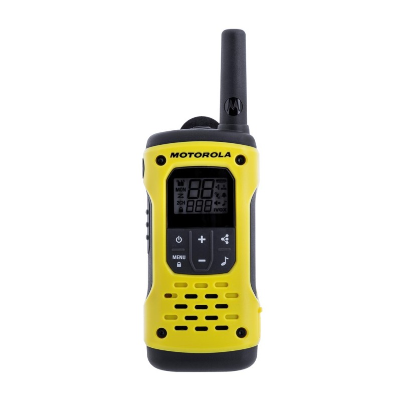 MOTOROLA RADIOTELEFON T92 H2O walkie-talkie 16 channels 2 pc(s) Black, yellow MOTOROLA RADIOTELEFON T92 H2O walkie-talkie 16 channels 2 pc(s) Black, yellow