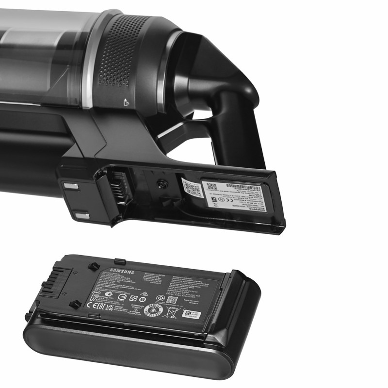 Samsung VS20C852CTN 2-in-1 stick vacuum Battery Dry Bagless 580 W Black, Chrome, Green, Wood Samsung VS20C852CTN 2-in-1 stick vacuum Battery Dry Bagless 580 W Black, Chrome, Green, Wood