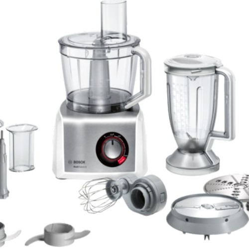 Bosch MC812S814 food processor 1250 W 3.9 L Stainless steel, White