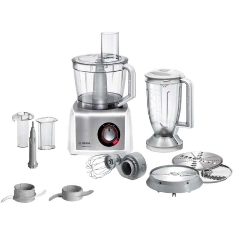 Bosch MC812S814 food processor 1250 W 3.9 L Stainless steel, White Bosch MC812S814 food processor 1250 W 3.9 L Stainless steel, White