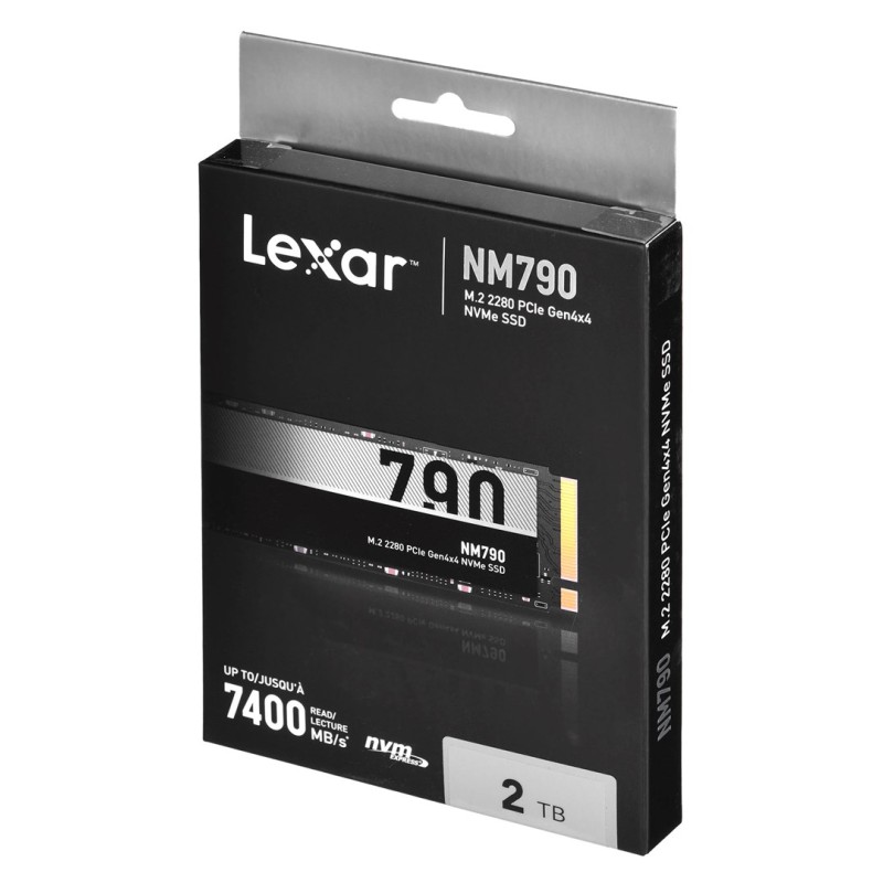 Lexar NM790 M.2 2 TB PCI Express 4.0 SLC NVMe Lexar NM790 M.2 2 TB PCI Express 4.0 SLC NVMe