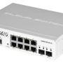 Mikrotik CSS610-8G-2S+IN network switch Gigabit Ethernet (10/100/1000) Power over Ethernet (PoE) White
