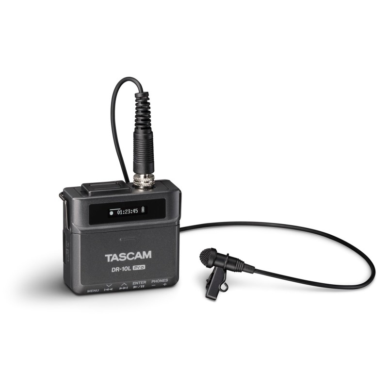 Tascam DR-10L Pro - digital recorder with lavalier microphone