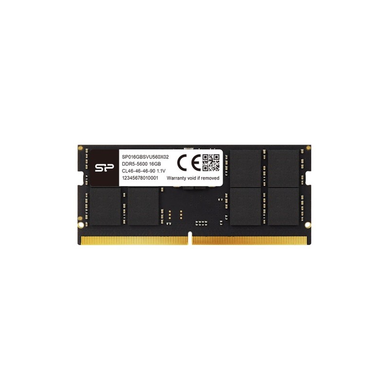 Silicon Power SODIMM DDR5 16GB 5600 CL46 Silicon Power SODIMM DDR5 16GB 5600 CL46