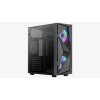 MSI MAG FORGE M100A computer case Micro Tower Black, Transparent