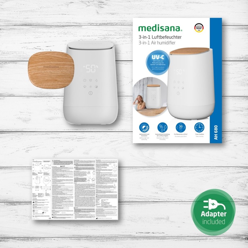 Medisana AH 680 air humidifier Medisana AH 680 air humidifier