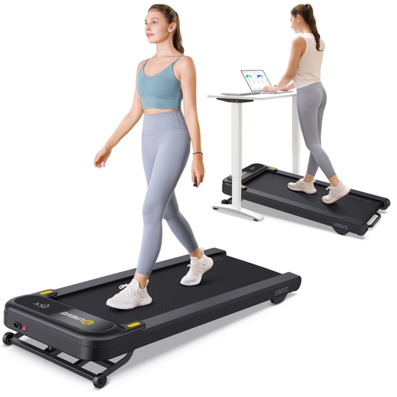 Walking treadmill UREVO SPACEWALK 3S Black, Graphite Walking treadmill UREVO SPACEWALK 3S Black, Graphite