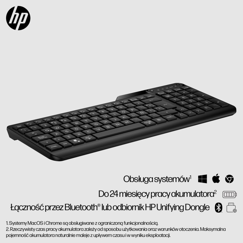 HP 475 Dual-Mode Wireless Keyboard