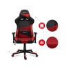 Huzaro Force 6.2 PC gaming chair Bucket (cradle) seat Black, Red Huzaro Force 6.2 PC gaming chair Bucket (cradle) seat Black, Red