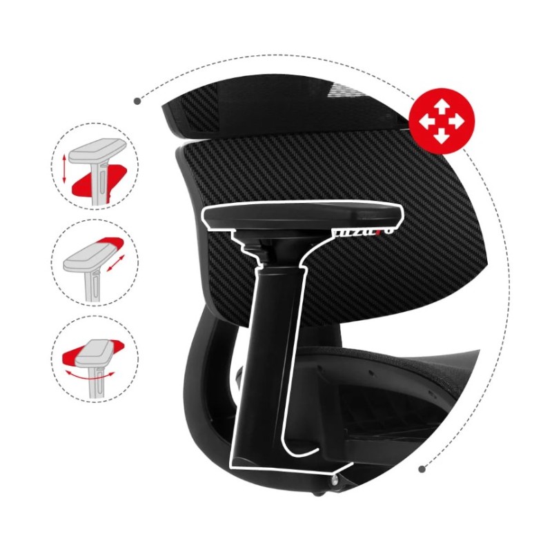 Huzaro Combat 8.0 Carbon gaming chair Huzaro Combat 8.0 Carbon gaming chair