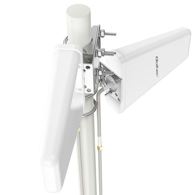 Qoltec 57043 4G LTE DUAL antenna | 14dBi | omnidirectional | outdoor Qoltec 57043 4G LTE DUAL antenna | 14dBi | omnidirectional | outdoor