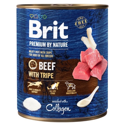 BRIT Premium by Nature Beef with Tripe - Wet dog food - 800 g BRIT Premium by Nature Beef with Tripe - Wet dog food - 800 g