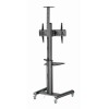 Gembird TVS-70T-02 Aluminum TV floor stand with caster wheels, 37 Gembird TVS-70T-02 Aluminum TV floor stand with caster wheels, 37