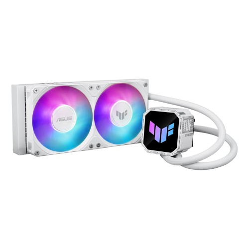 ASUS TUF GAMING LC III 240 ARGB WHT Processor All-in-one liquid cooler 12 cm White ASUS TUF GAMING LC III 240 ARGB WHT Processor All-in-one liquid cooler 12 cm White