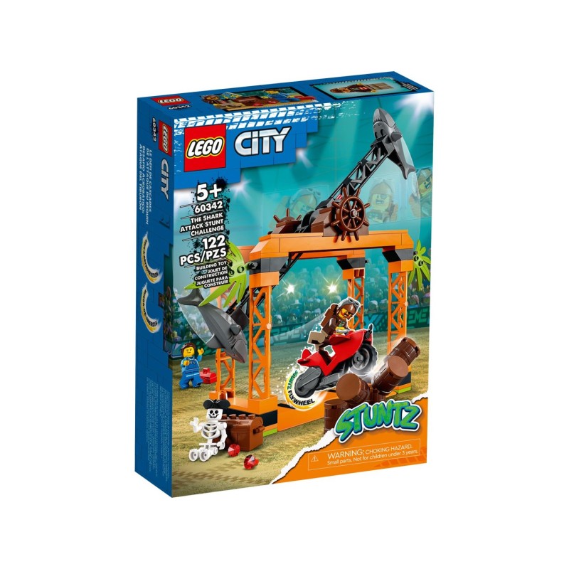 LEGO City 60342 Stunt challenge: shark attack