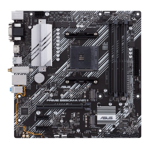 ASUS PRIME B550M-A WIFI II AMD B550 Socket AM4 micro ATX ASUS PRIME B550M-A WIFI II AMD B550 Socket AM4 micro ATX